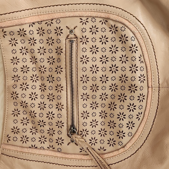 The Sak Perforated Floral Hobo Bag - Picture 3 of 9